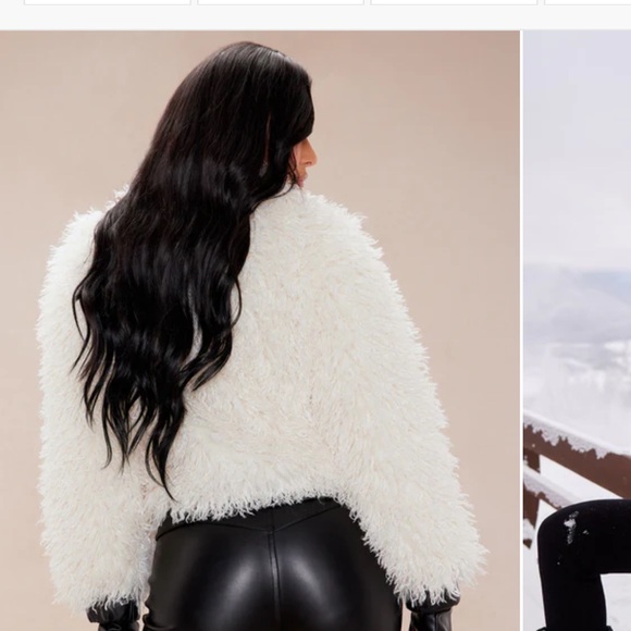 Fashion nova Faux Fur Jacket - Picture 5 of 11